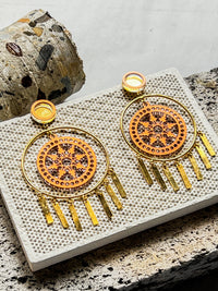 Aretes Vera de gota alargada